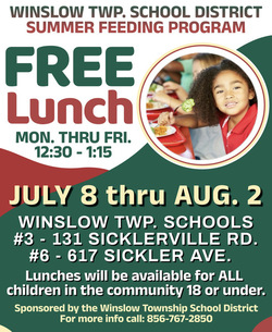 Winslow Township School District Summer Feeding Program